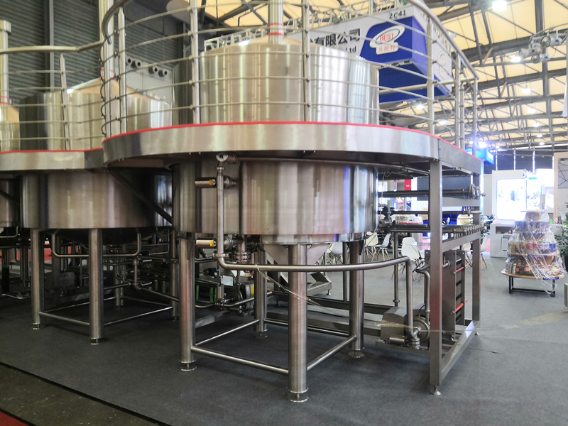 WEMAC manufacturer 3500L 25HL industrial Beer making breweing equipment machine sale well in Spain  ZXF